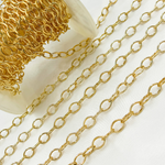 Load image into Gallery viewer, 4703GP. Gold Plated 925 Sterling Silver Smooth Hollow Oval Link