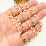 Load image into Gallery viewer, 14k Gold Filled Curb & Diamond Cut Marina Link