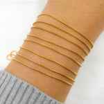 Load image into Gallery viewer, 14K Gold-Filled Box Chain