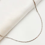 Load image into Gallery viewer, Sterling Silver Sparkle Glitter Margarita Diamond Cut Necklace Chain