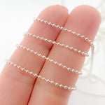 Load image into Gallery viewer, Sterling Silver Ball Chain