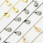 Load image into Gallery viewer, Sterling Silver Drop Dangle Wire Chain