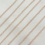 Load image into Gallery viewer, Rose Gold-Filled Smooth Cable Chain