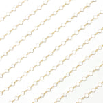 Load image into Gallery viewer, V315ENGF. 14K Gold Filled Enamel Clover Link Chains