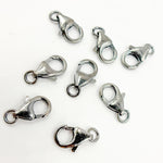Load image into Gallery viewer, 12MM Black Rhodium Trigger Clasp