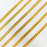 Load image into Gallery viewer, 14K Gold Filled Flat Tight Curb Link Chain