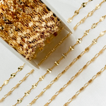Load image into Gallery viewer, 14k Gold Filled Marina and Cable Link Chain