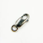 Load image into Gallery viewer, 12MM Black Rhodium Lobster Clasp