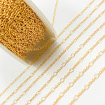 Load image into Gallery viewer, V303GF. 14K Gold Filled Long & Short Round Link Chain