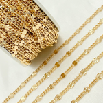 Load image into Gallery viewer, 14k Yellow Gold Filled Curb and Diamond Cut Marina Link Chain