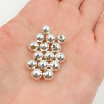 Load image into Gallery viewer, 7MM Sterling Silver Seamless Beads