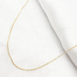 Load image into Gallery viewer, 4K Solid Gold Wheat Chain Necklace