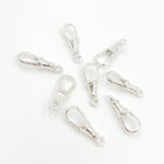 Load image into Gallery viewer, 23MM White Sterling Silver Swivel Clasp
