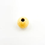 Load image into Gallery viewer, 4MM Gold Plated Sterling Silver Laser Cut Beads