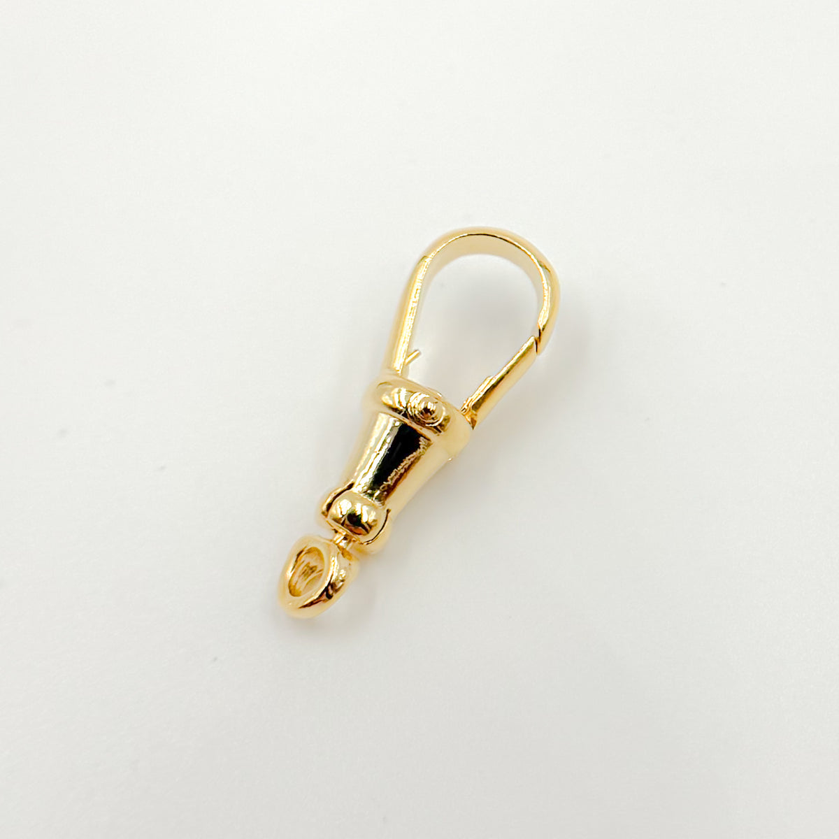 17MM Gold-plated Sterling Silver Swivel Clasp