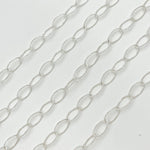 Load image into Gallery viewer, Sterling Silver Twisted Oval Link Chain