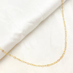Load image into Gallery viewer, Solid Gold Rhomb Link Necklace