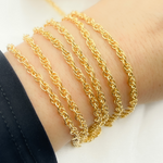 Load image into Gallery viewer, 14k Gold Filled Rope Chain