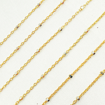 Load image into Gallery viewer, Gold Plated 925 Sterling Silver Satellite Cube Chain