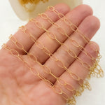 Load image into Gallery viewer, 14k Gold Filled Twisted Oval Link Chain