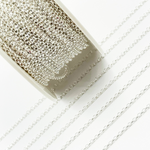 Load image into Gallery viewer, Sterling Silver Cable Link Chain