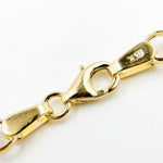 Load image into Gallery viewer, 140HVR0194001. 14K Yellow Gold Round Rolo Chain – Lightweight Hollow Link Necklace
