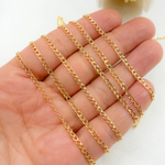 Load image into Gallery viewer, 14k Gold Filled Curb Chain