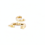 Load image into Gallery viewer, FND001. 14K Solid Gold Fancy Spring Ring
