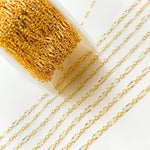 Load image into Gallery viewer, 14K Gold Filled Diamond Cut Oval Link Chain