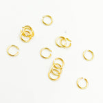 Load image into Gallery viewer, Gauge Gold Plated Sterling Silver Open Jump Ring