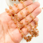 Load image into Gallery viewer, Sunstone Gold Plated Wire Chain