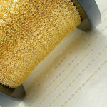 Load image into Gallery viewer, 14k Solid Yellow Gold Flat Oval Link Chain