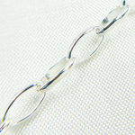 Load image into Gallery viewer, Sterling Silver Smooth Oval Link Chain