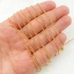 Load image into Gallery viewer, 14K Gold-Filled Smooth Curb Chain