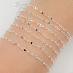 Load image into Gallery viewer, Sterling Silver Bold Infinity Link Chain