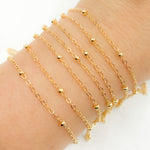 Load image into Gallery viewer, 14K Gold Filled Ball Satellite Chain