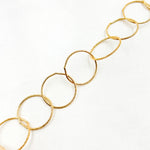 Load image into Gallery viewer, 14K Gold Filled Twisted Round Link Chain