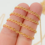 Load image into Gallery viewer, 14k Gold Filled Double Curb Chain