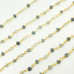 Load image into Gallery viewer, Black Rutile Wire Chain.