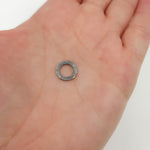 Load image into Gallery viewer, 10MM Black Rhodium Sterling Silver Ring Connector