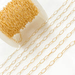 Load image into Gallery viewer, 14k Gold Filled Twisted Oval Link Chain