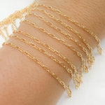Load image into Gallery viewer, 14K Gold Filled Smooth Marina Link Chain