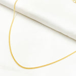 Load image into Gallery viewer, 14K Solid Gold Smooth Curb Link Chain