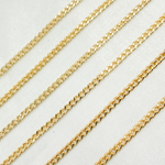 Load image into Gallery viewer, 14K Gold Filled Flat Curb Chain