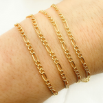 Load image into Gallery viewer, Yellow Gold Filled Figaro Style Chain.