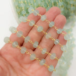 Load image into Gallery viewer, Gold Plated Sterling Silver Aquacalcy Wire Chain