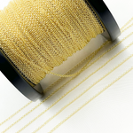 Load image into Gallery viewer, 14k Solid Gold Round Cable Link Chain
