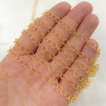 Load image into Gallery viewer, 14K Gold-Filled Twisted Round Link Chain
