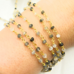 Load image into Gallery viewer, Black Rutile Wire Chain