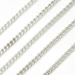 Load image into Gallery viewer, Sterling Silver Curb Chain